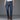 Blue straight trousers - Beaulin Paris