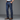 Blue straight trousers - Beaulin Paris