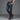 Navy straight trousers - Beaulin Paris