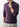 Purple cable knit jumper - Beaulin Paris