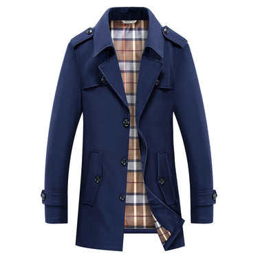 Blue trench coat - Beaulin Paris