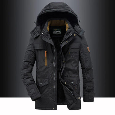 Black parka - Beaulin Paris