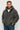 Dark Grey teddy fleece hoodie - Beaulin Paris