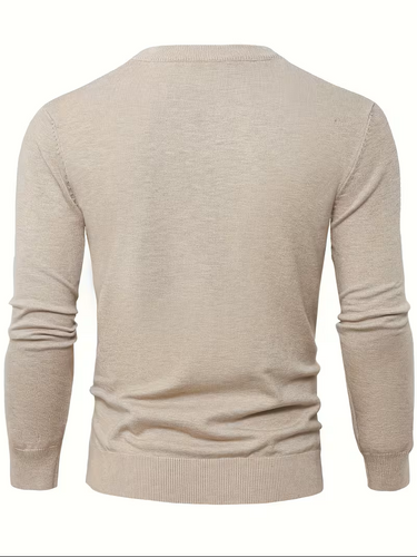 Pull Homme Deauville Col Rond Épais