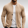 Beige button cardigan - Beaulin Paris