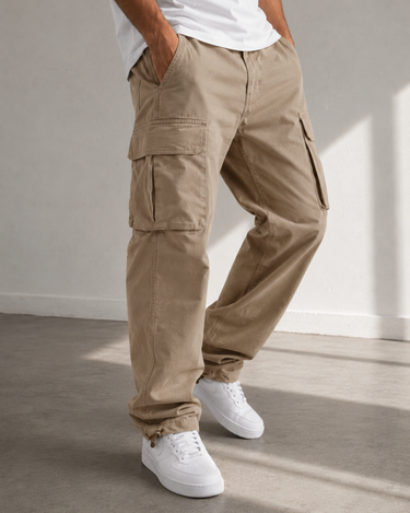 Beige Trousers - Beaulin Paris