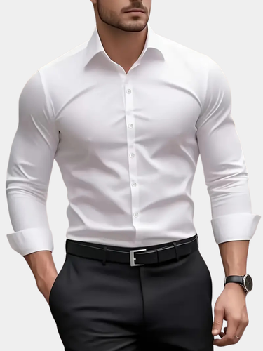 White long sleeve shirt - Beaulin Paris