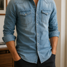 Light Blue Shirt - Beaulin Paris