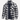 Black lined flannel overshirt - Beaulin Paris