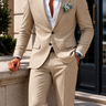 Cream Suit - Beaulin Paris