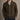 Dark Brown zip cardigan - Beaulin Paris