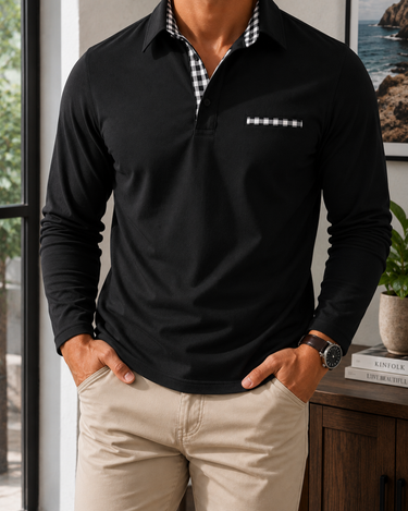 Black Polo Shirt - Beaulin Paris