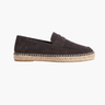 Dark Brown Espadrilles - Beaulin Paris