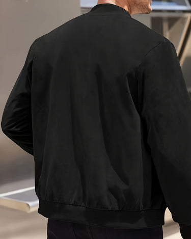 Cardigan Homme Zippé Col Rond Casual