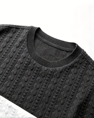 Men's Riviera Jacquard Sweatshirt — Beaulin Paris