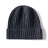 Dark Grey ribbed beanie - Beaulin Paris
