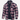 Red lined flannel overshirt - Beaulin Paris