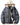 Dark Grey hooded coat - Beaulin Paris