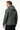 Khaki puffer jacket detail - Beaulin Paris