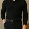 Men's Marseille Polo Collar Sweater — Beaulin Paris