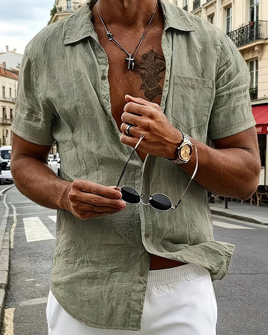 Green Shirt - Beaulin Paris
