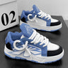 Light Blue chunky sneakers - Beaulin Paris