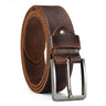 Brown pin buckle belt - Beaulin Paris