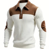 Cream half-zip jumper - Beaulin Paris