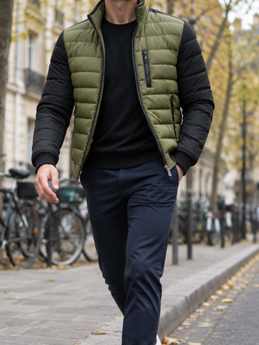 Blouson Homme Vercors Bicolore Zippé