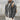 Dark Grey sherpa fleece jacket - Beaulin Paris