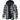 Black hooded flannel jacket - Beaulin Paris