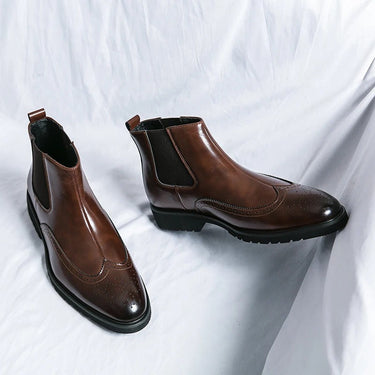 Brown chelsea boots - Beaulin Paris