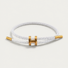 White and Gold Bracelet - Beaulin Paris