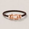 Brown and Rose Gold Bracelet - Beaulin Paris