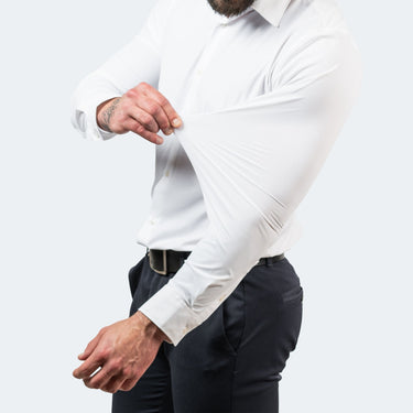 White slim fit shirt - Beaulin Paris