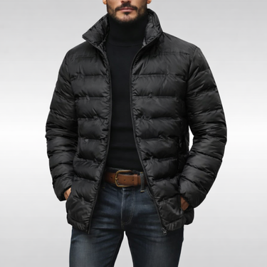 Black Puffer Jacket - Beaulin Paris