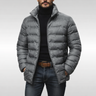 Grey Puffer Jacket - Beaulin Paris