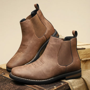 Brown chelsea boots - Beaulin Paris