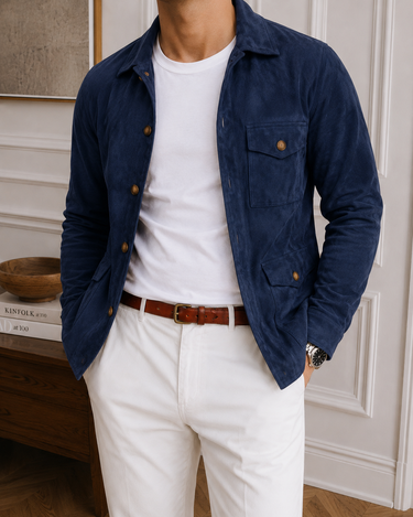 Blue Jacket - Beaulin Paris