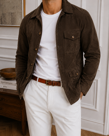 Brown Jacket - Beaulin Paris