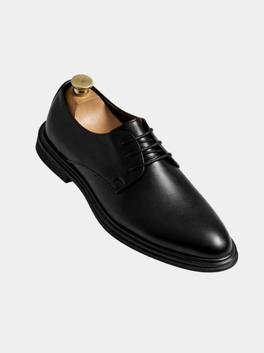 Black derby shoes - Beaulin Paris