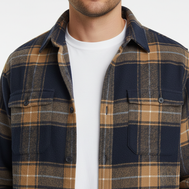 Red flannel shirt - Beaulin Paris