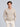 Beige cable knit polo - Beaulin Paris