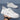 White leather effect sneakers - Beaulin Paris