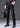 Black washed denim jeans - Beaulin Paris