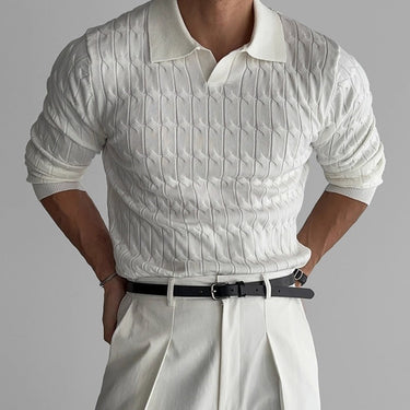 White polo sweater - Beaulin Paris