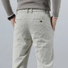 Beige corduroy trousers - Beaulin Paris