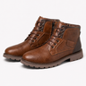 Brown lace up boots - Beaulin Paris