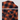 Orange lined overshirt detail - Beaulin Paris
