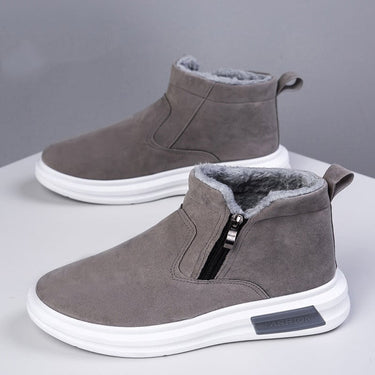 Grey ankle boots - Beaulin Paris